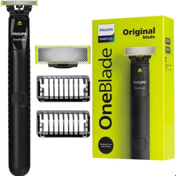 ماشین اصلاح موی صورت فیلیپس مدل QPoneblade به همراه تیغ یدک بسته 2 عددی